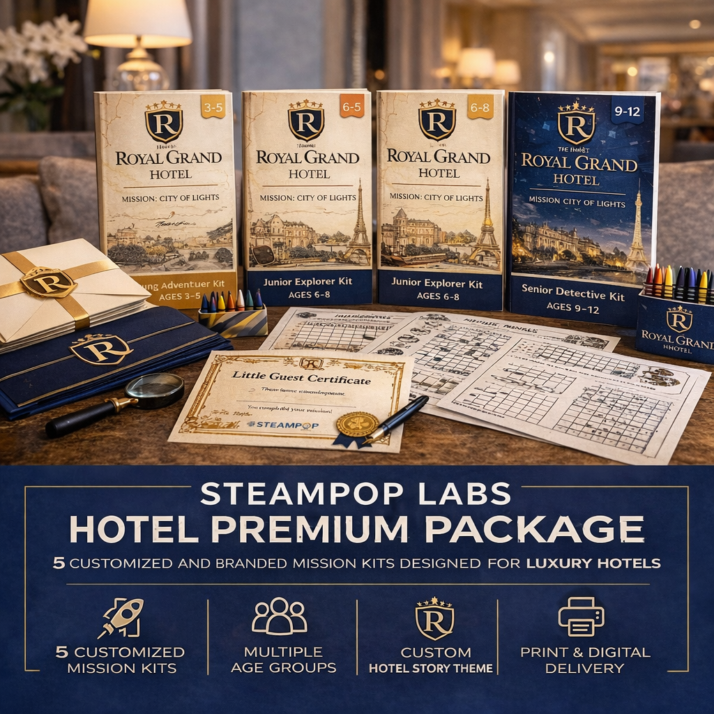 SteamPop Labs Hotel Premium Package