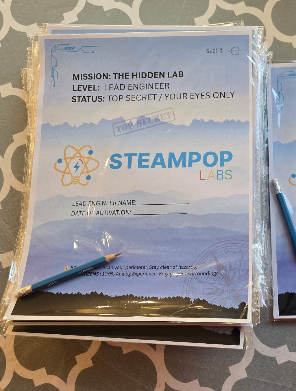 Hidden Lab | Mission Kit for Ages 9–12