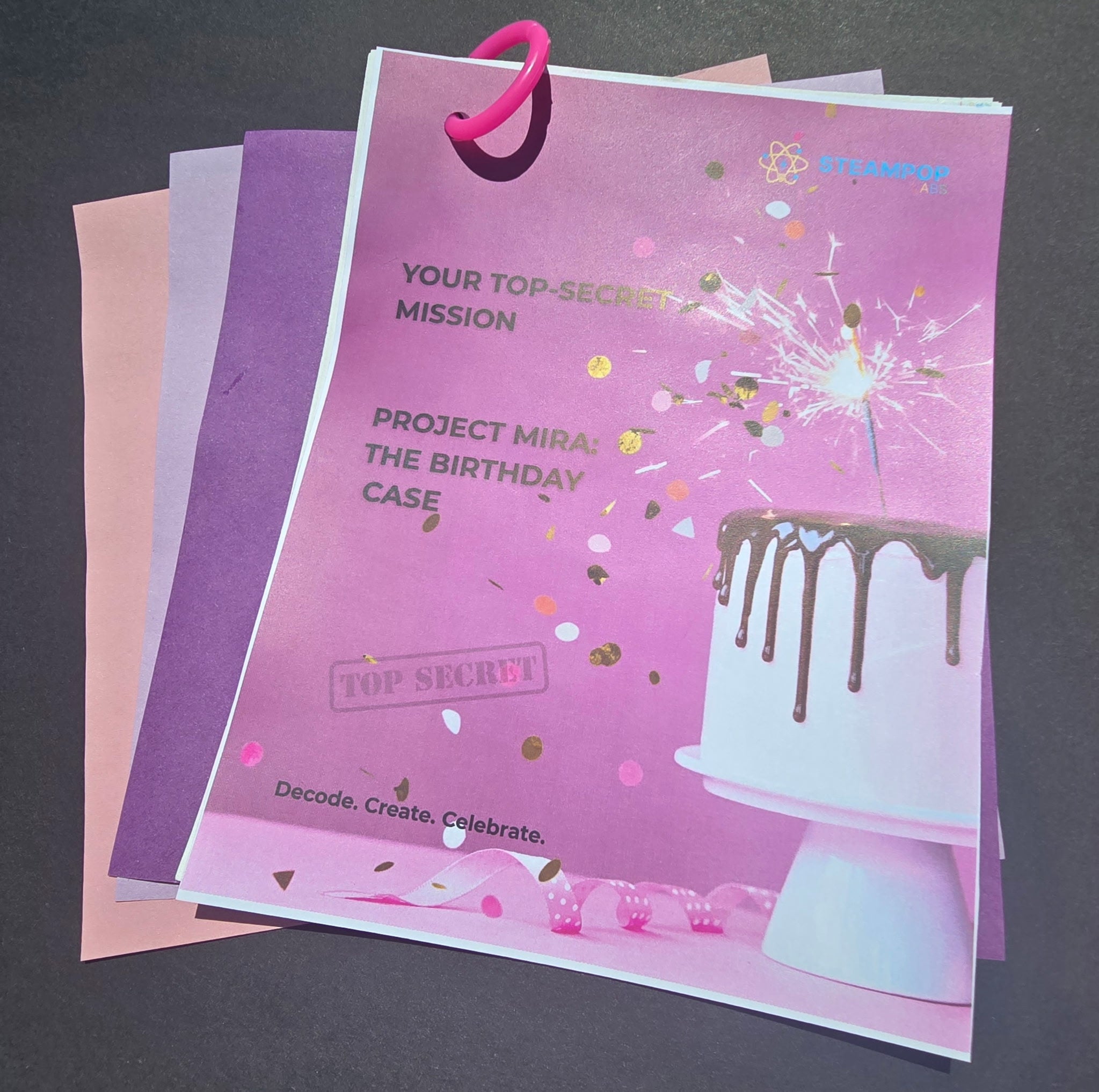 SteamPop Labs Birthday Case: Custom Celebration Bundle