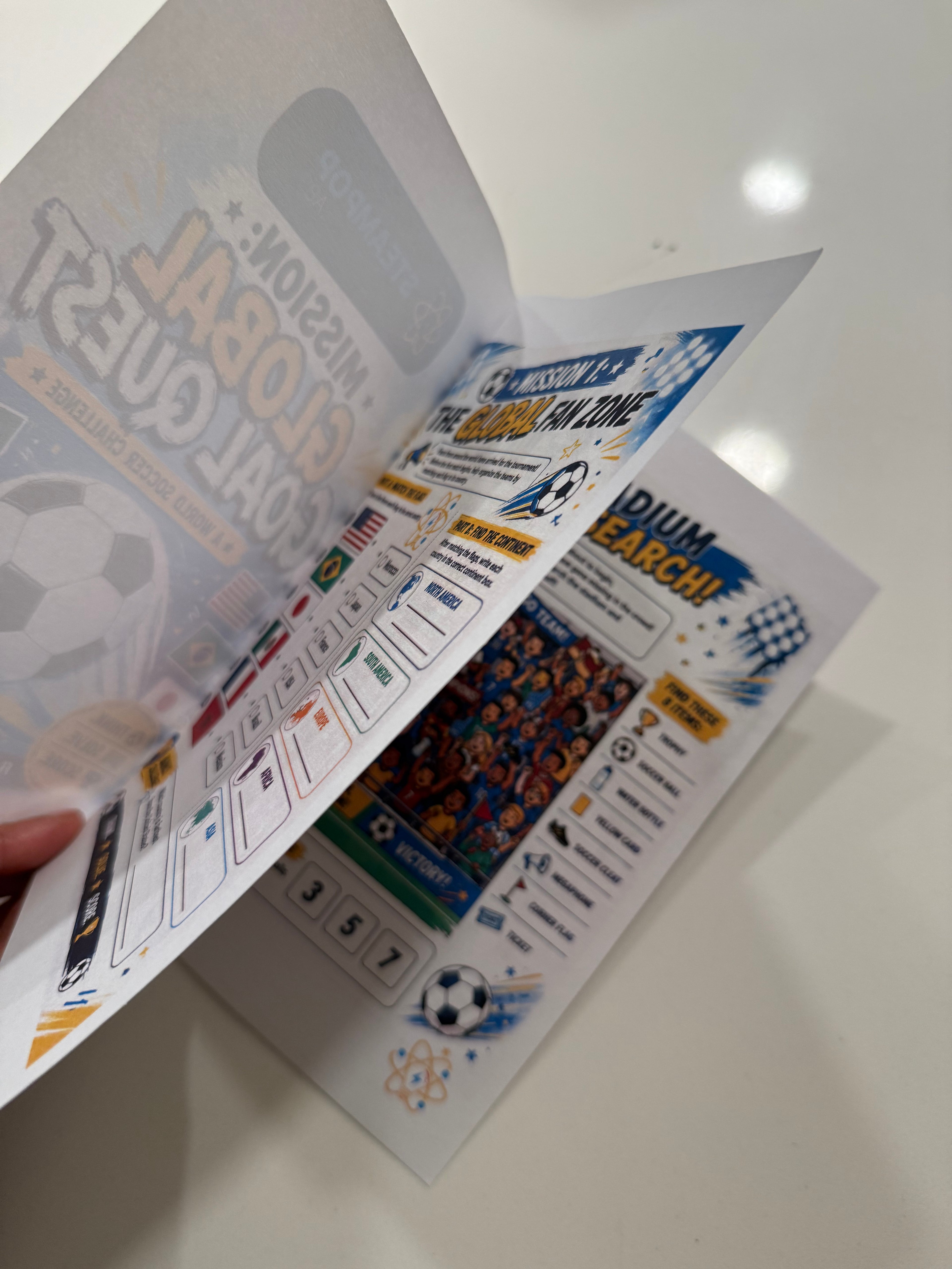 Global Goal Quest: World Soccer Challenge Kit