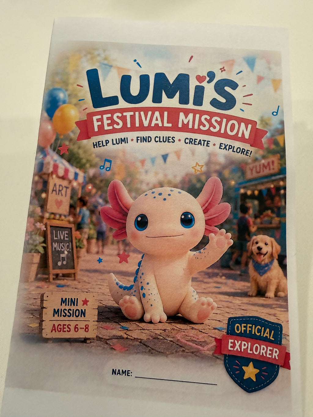 Lumi Festival Mission Kit (Ages 6–8)