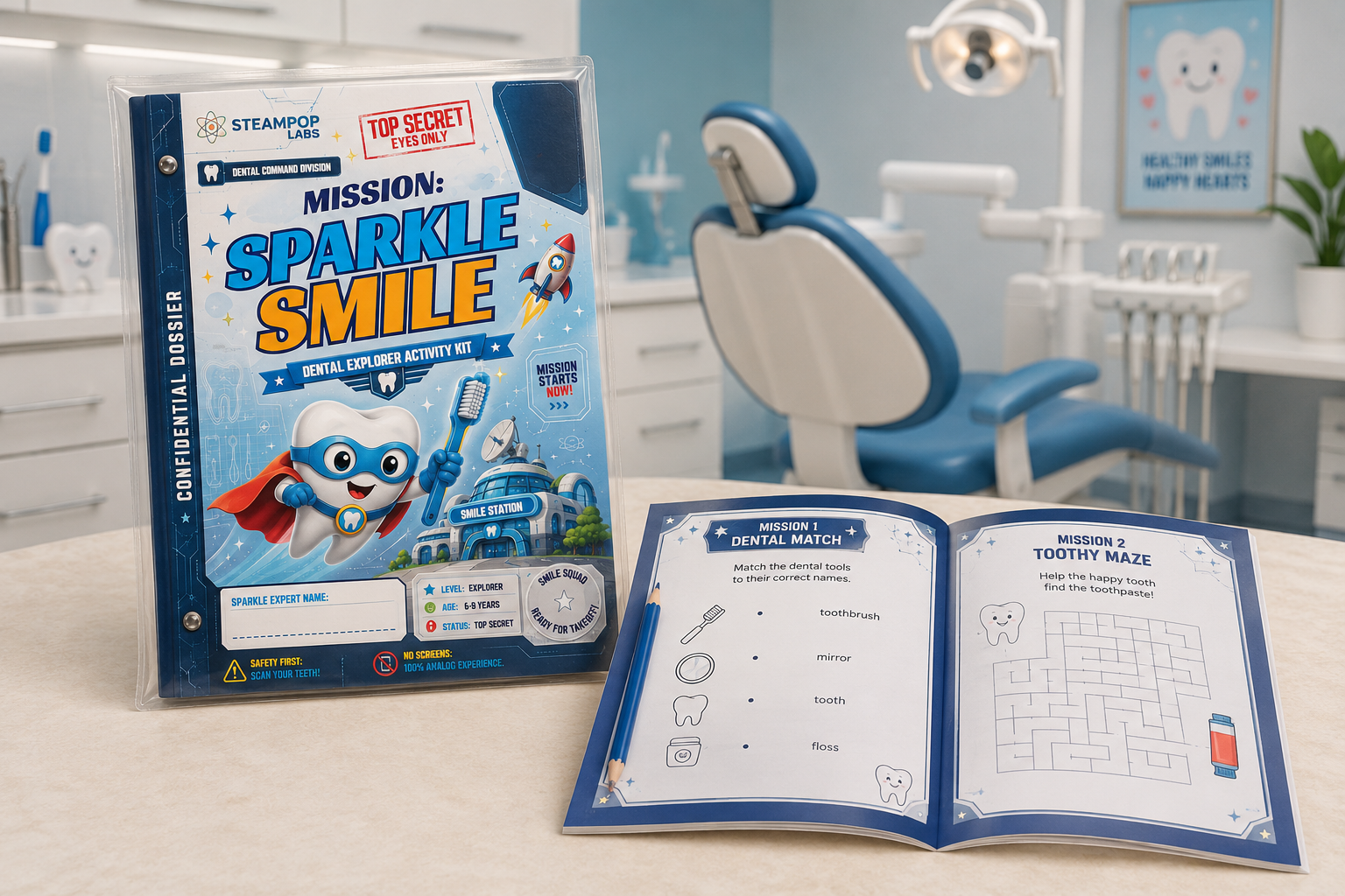 SteamPop Labs Dentist Starter Bundle