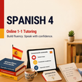 Spanish 4 – Private Tutoring | 4-Session Bundle